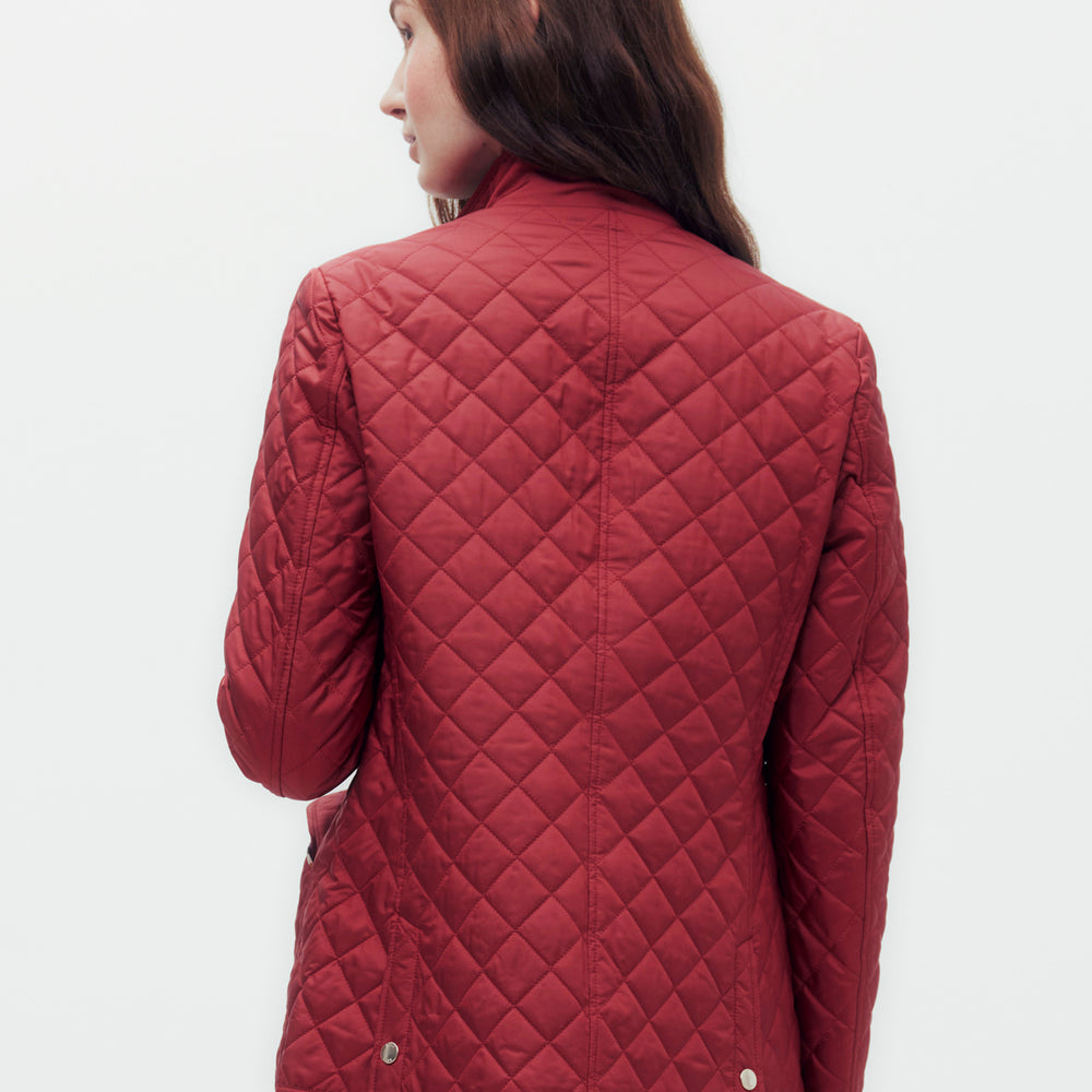 
                      
                        Quilted Blouson Jacket
                      
                    