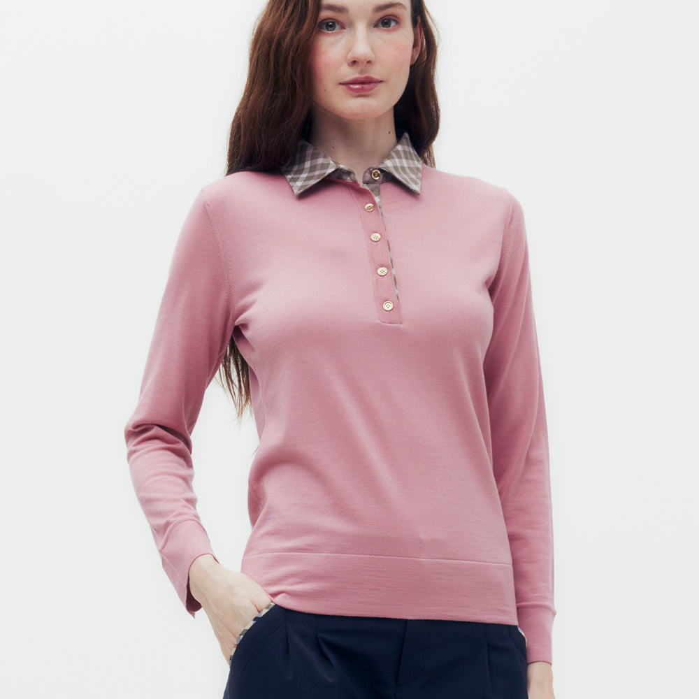 
                      
                        House Check Collar Polo Shirt
                      
                    