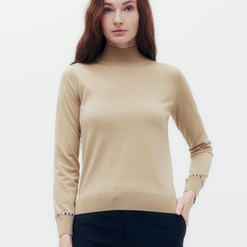 
                      
                        High Neck Sweater
                      
                    