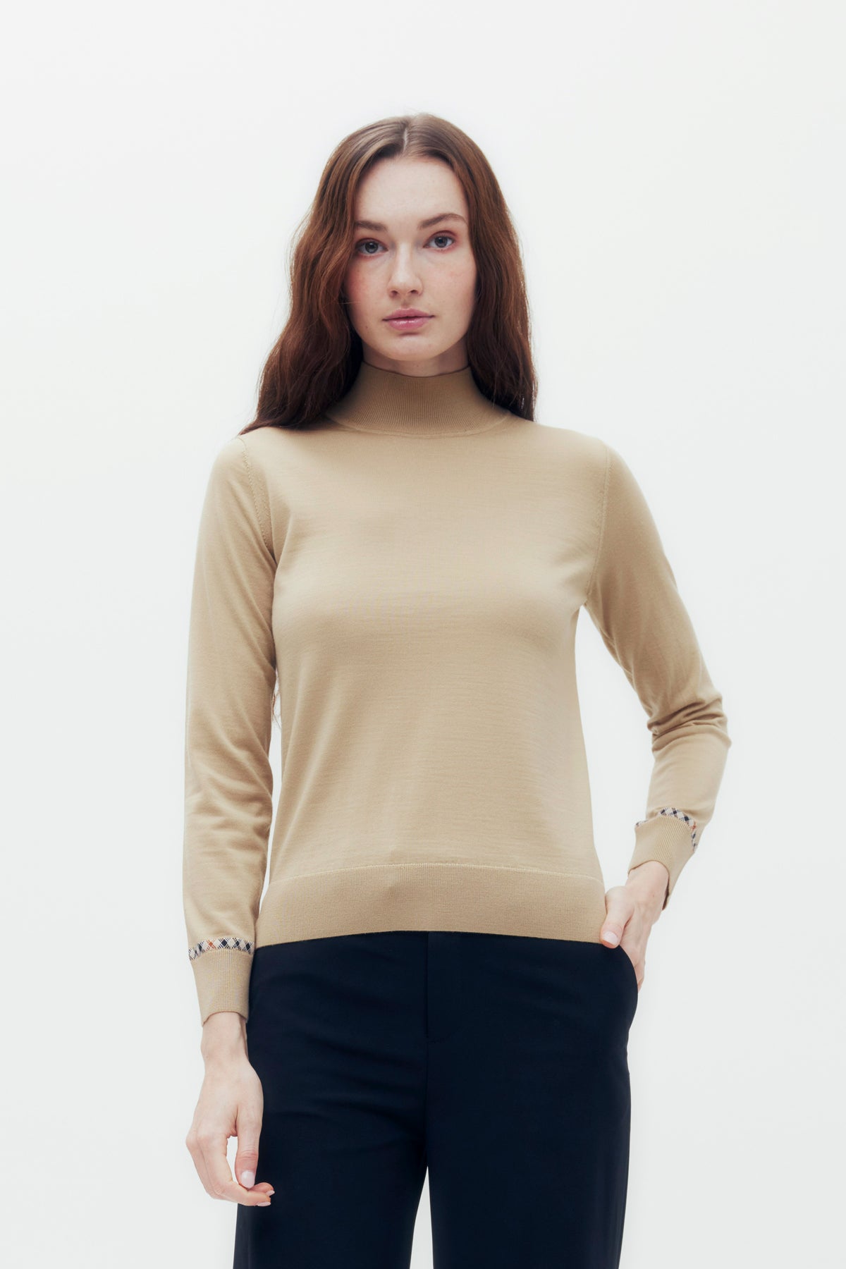 High Neck Sweater