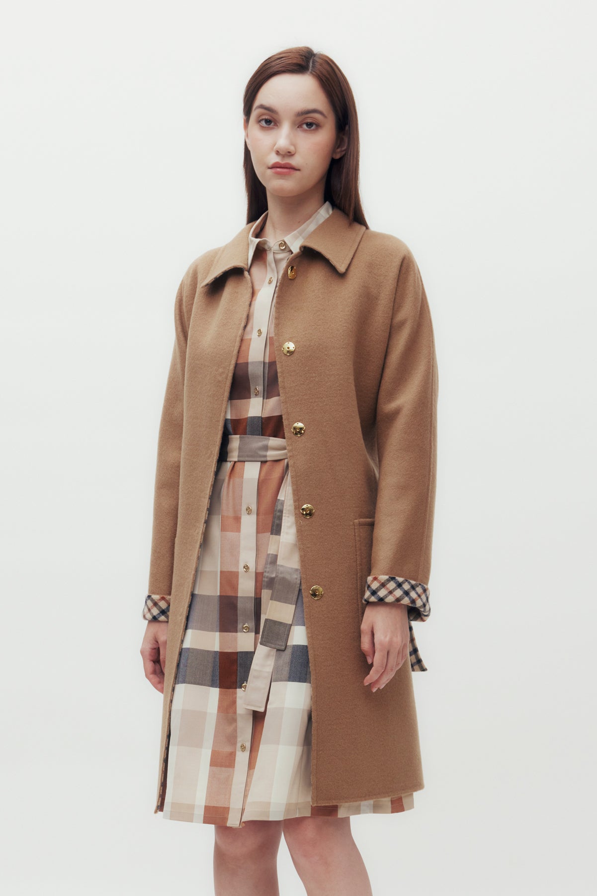 Double Face Long Coat