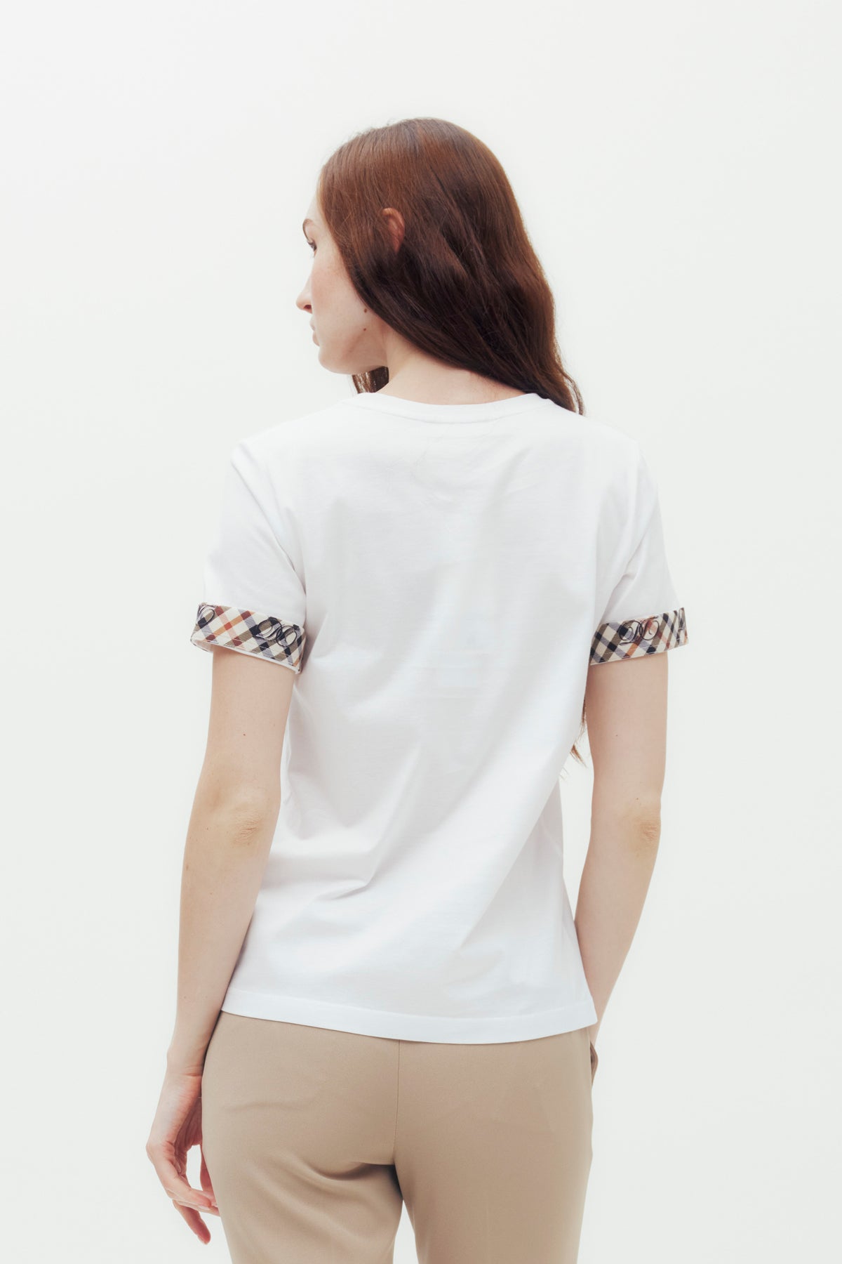 House Check Cuffs T-Shirt