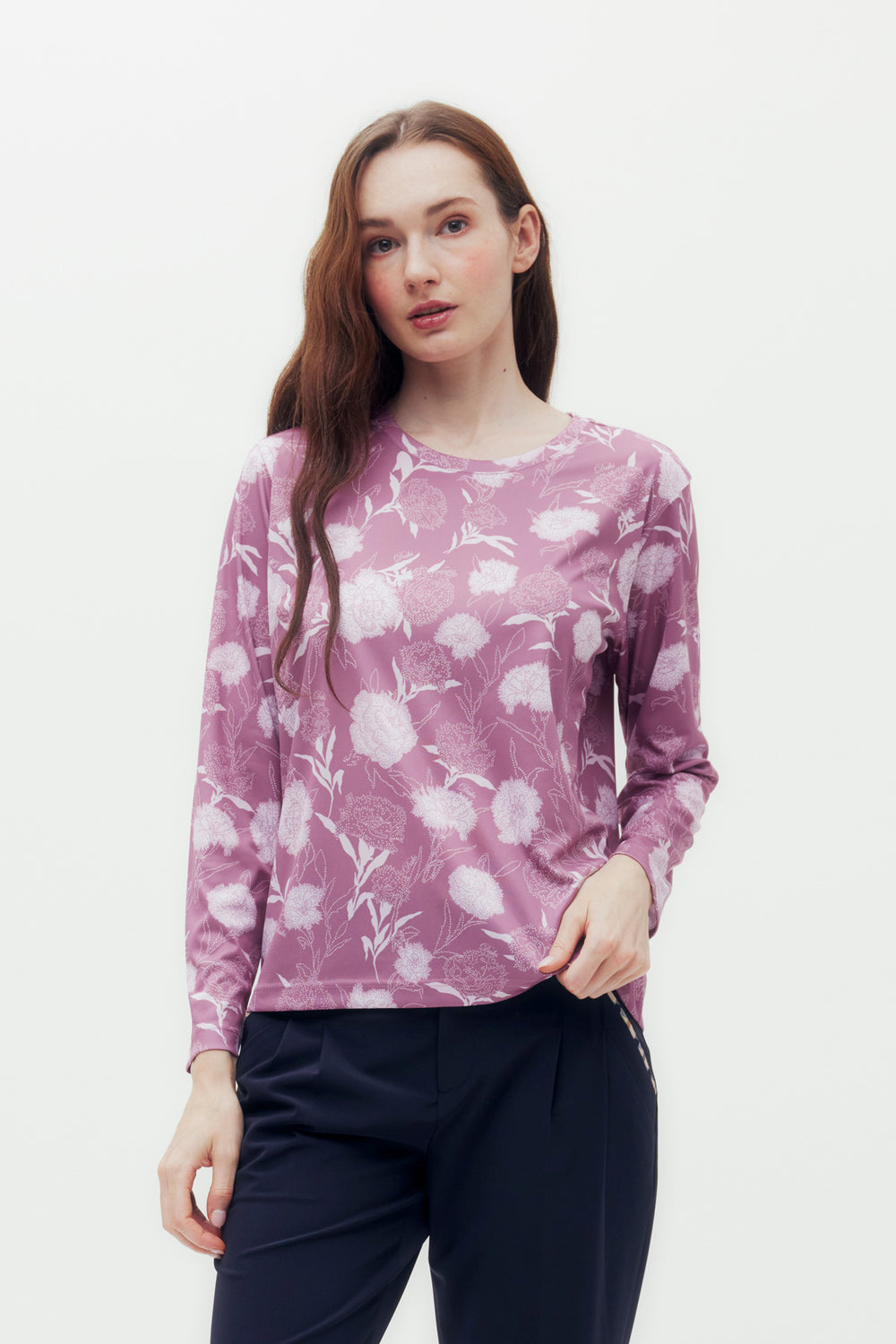 Carnation Print T-Shirt