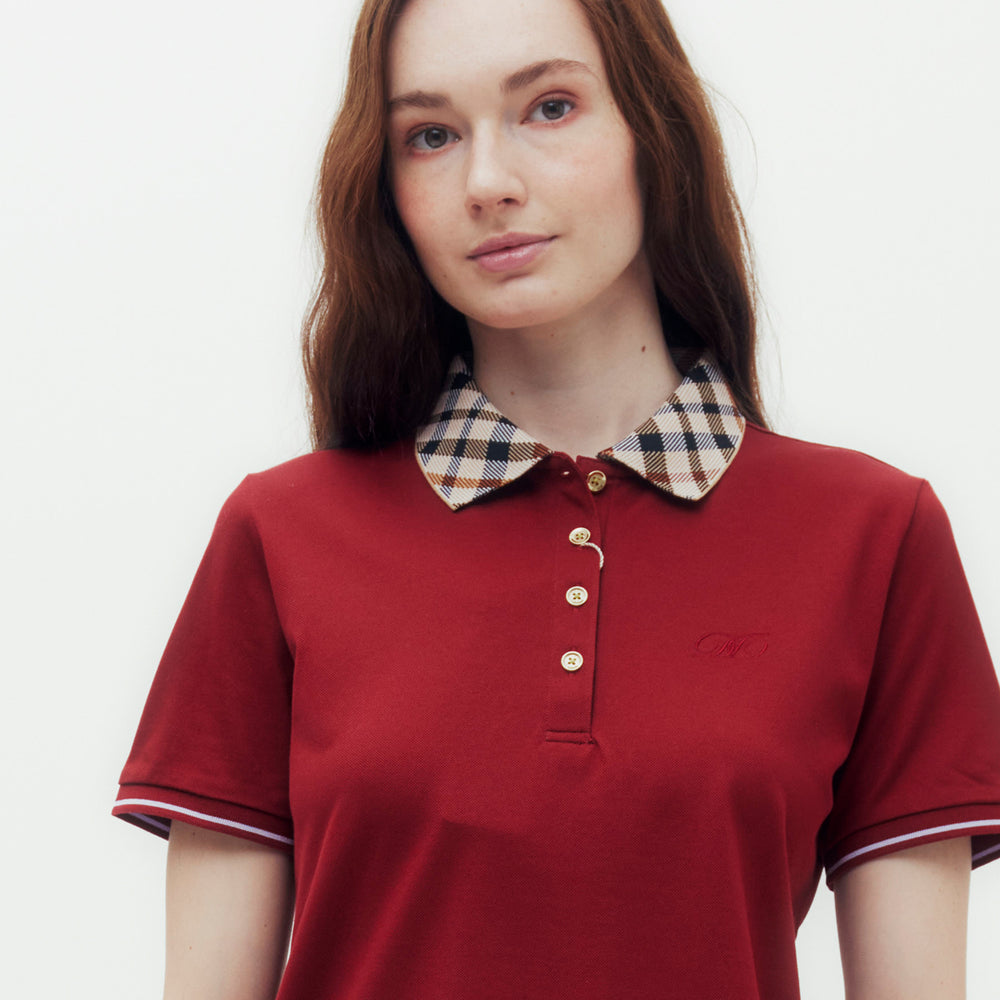 
                      
                        House Check Collar Polo Shirt
                      
                    