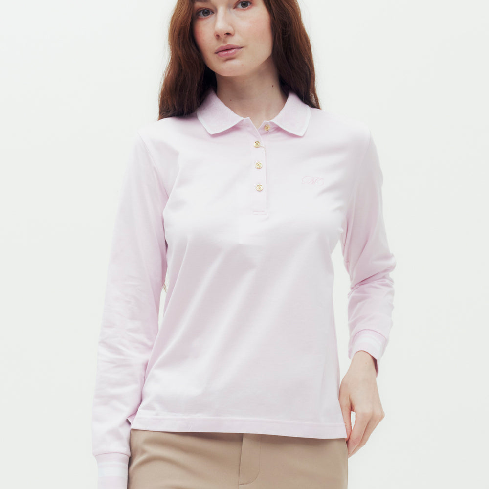 
                      
                        Rib Collar Polo Shirt
                      
                    