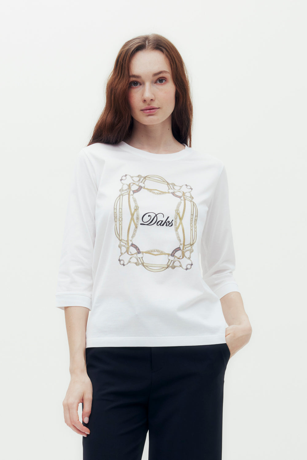 DAKS Logo Graphic T-Shirt