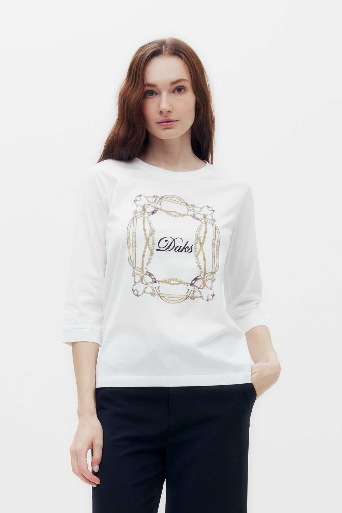 DAKS Logo Graphic T-Shirt