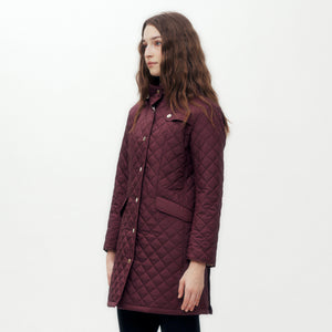 Quilted Jacket with Hood DG L