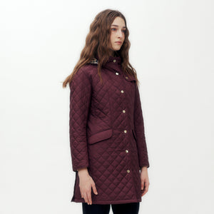 Quilted Jacket with Hood DG L