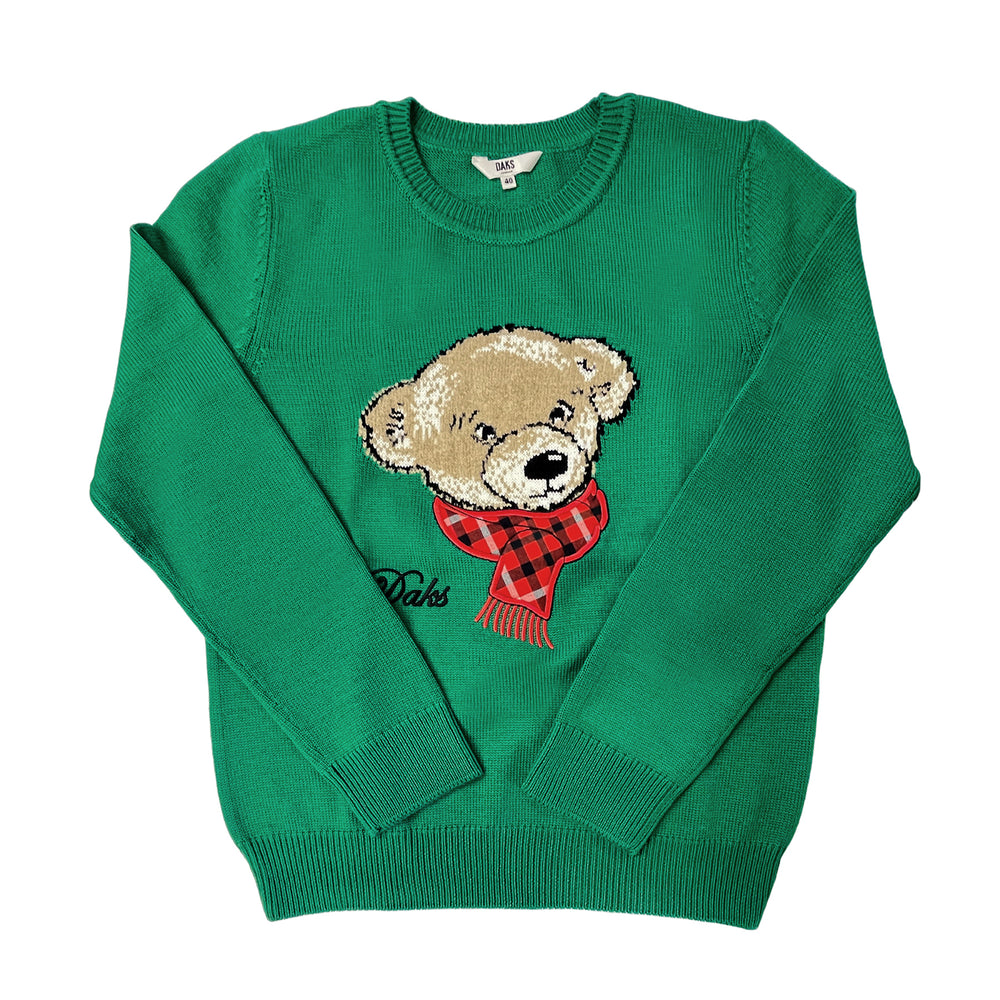 Muffler Bear Sweater DG L