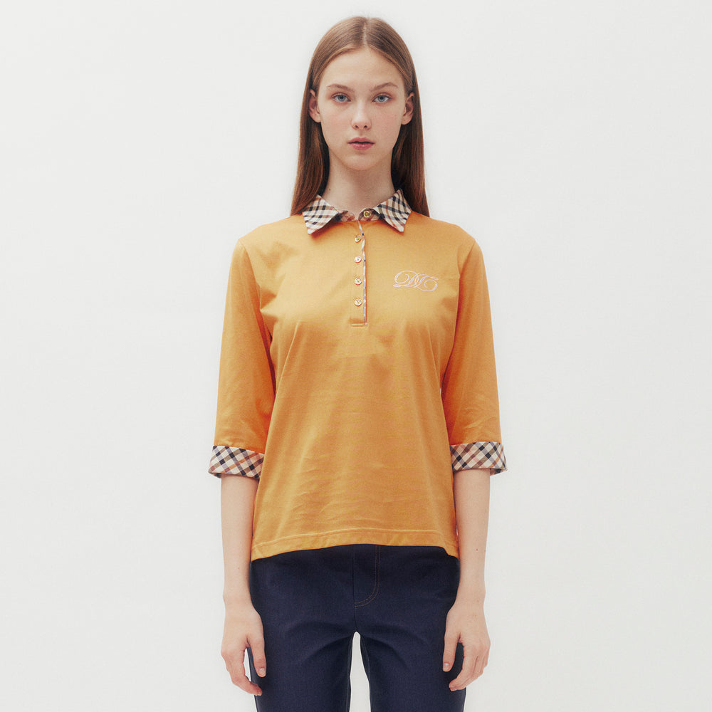 Crystal DD Logo Polo Shirt DAKS Hong Kong