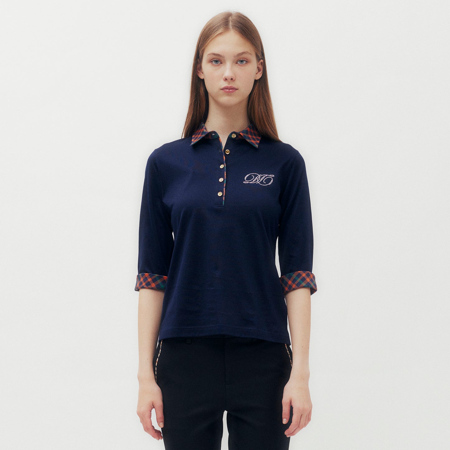 Crystal DD Logo Polo Shirt DAKS Hong Kong