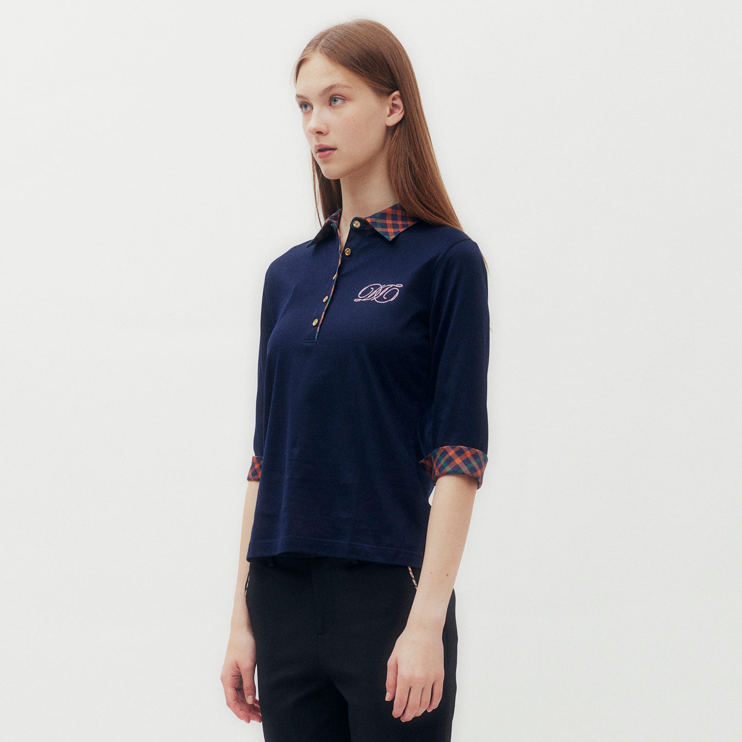 Crystal DD Logo Polo Shirt DAKS Hong Kong