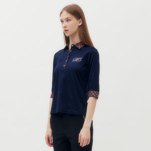 Crystal DD Logo Polo Shirt DAKS Hong Kong