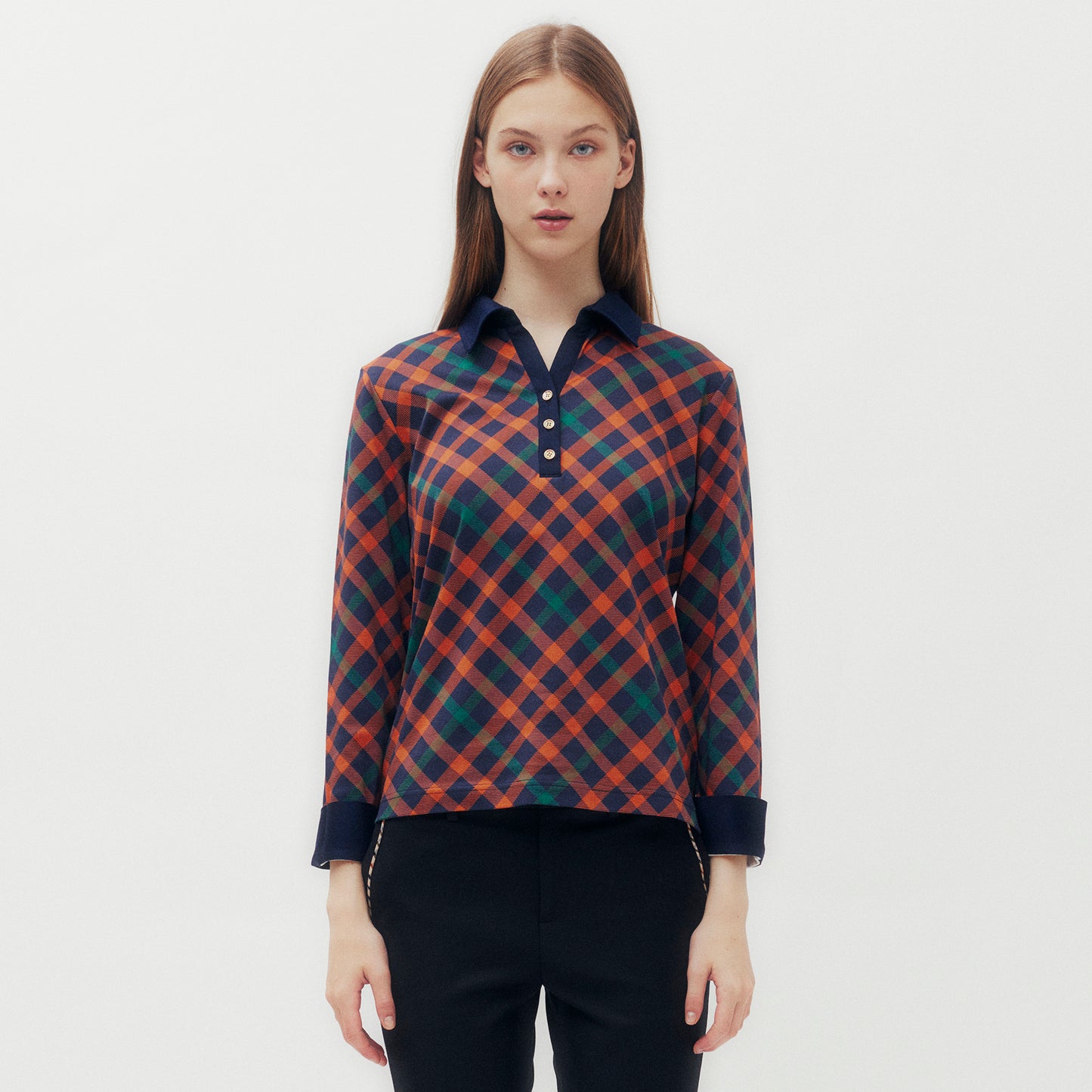 Bias Check Polo Shirt DGL