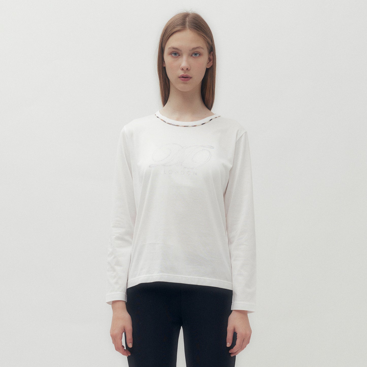 Crystal DD Logo T-Shirt DAKS Hong Kong
