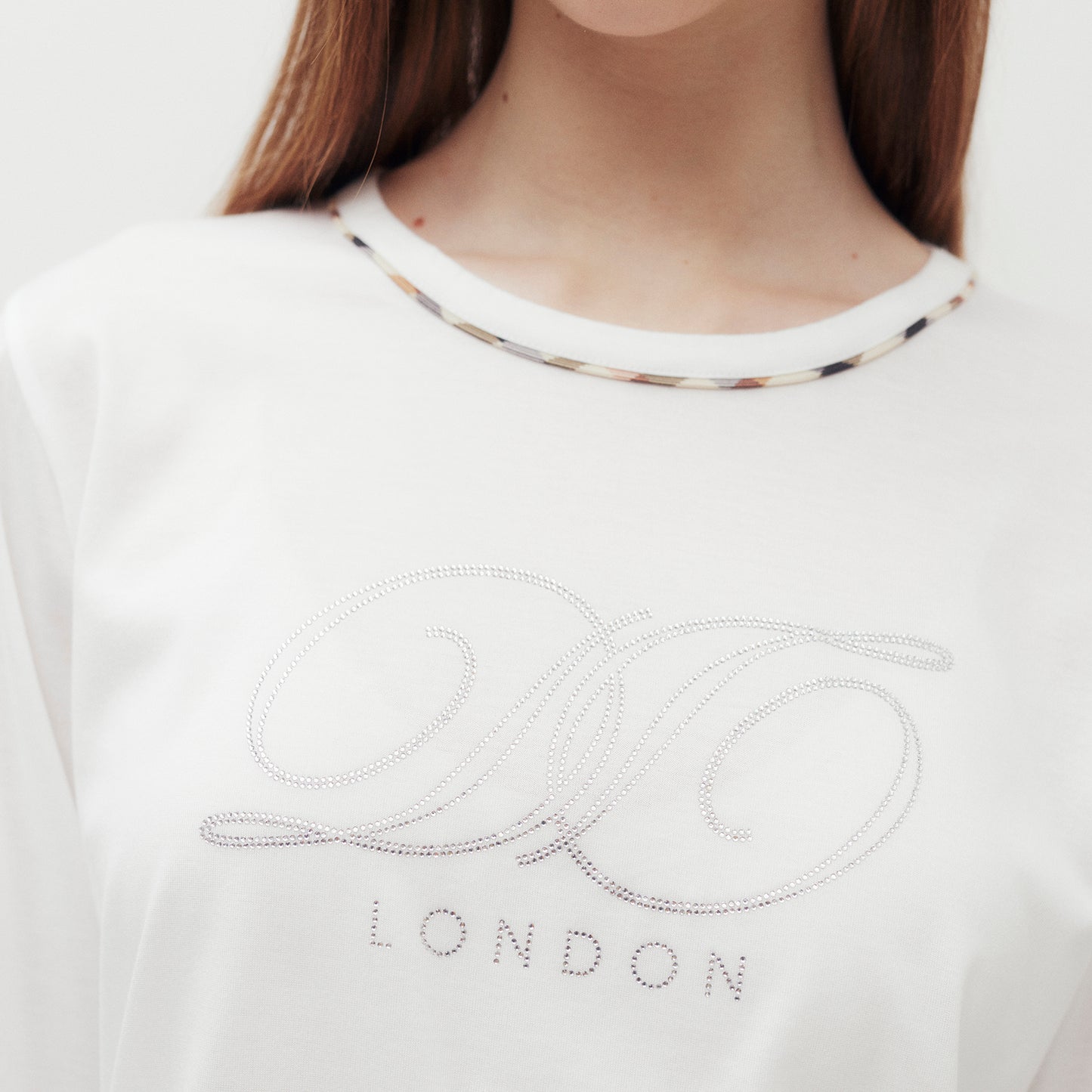 Crystal DD Logo T-Shirt DAKS Hong Kong
