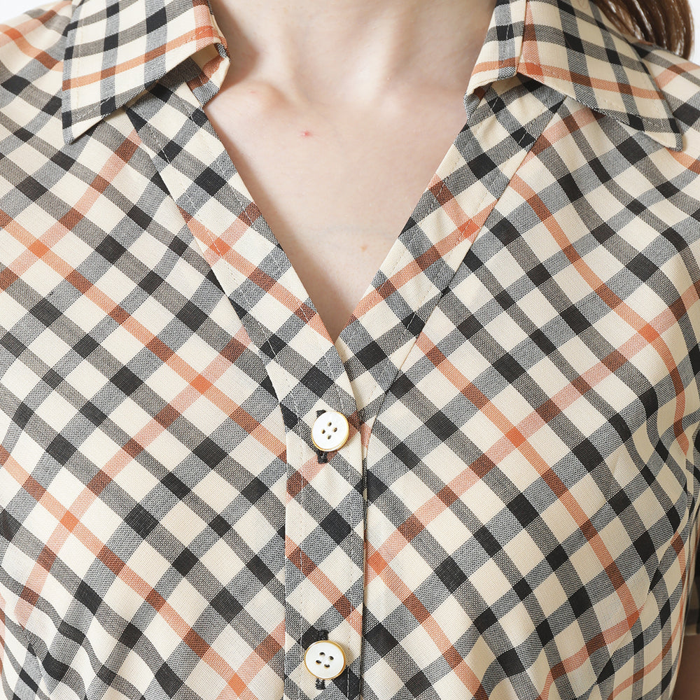 
                      
                        Bias House Check Dress
                      
                    