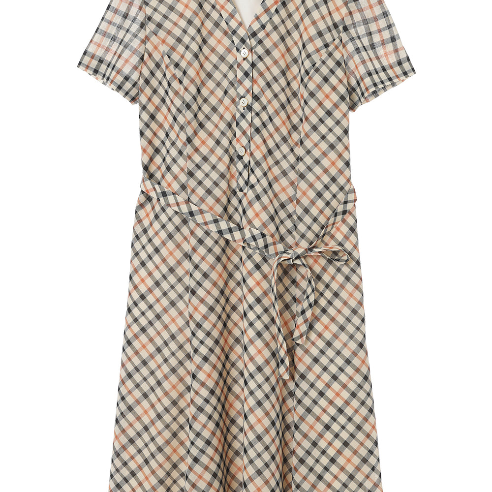 
                      
                        Bias House Check Dress
                      
                    