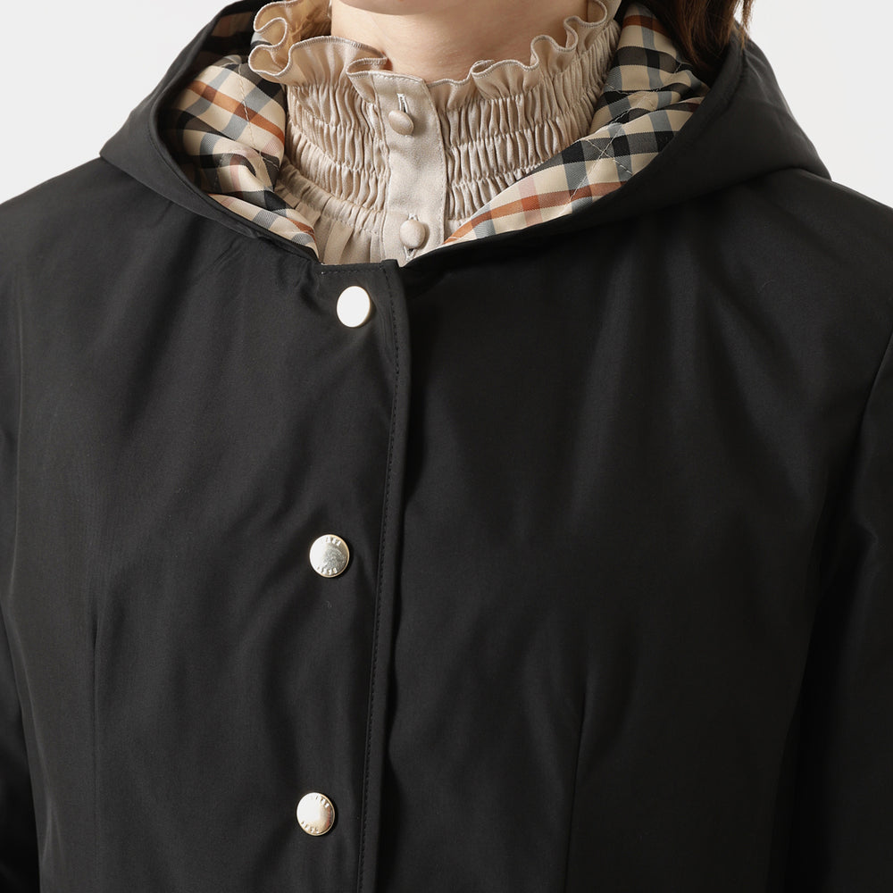 
                      
                        Reversible House Check Quilted Blouson Jacket
                      
                    