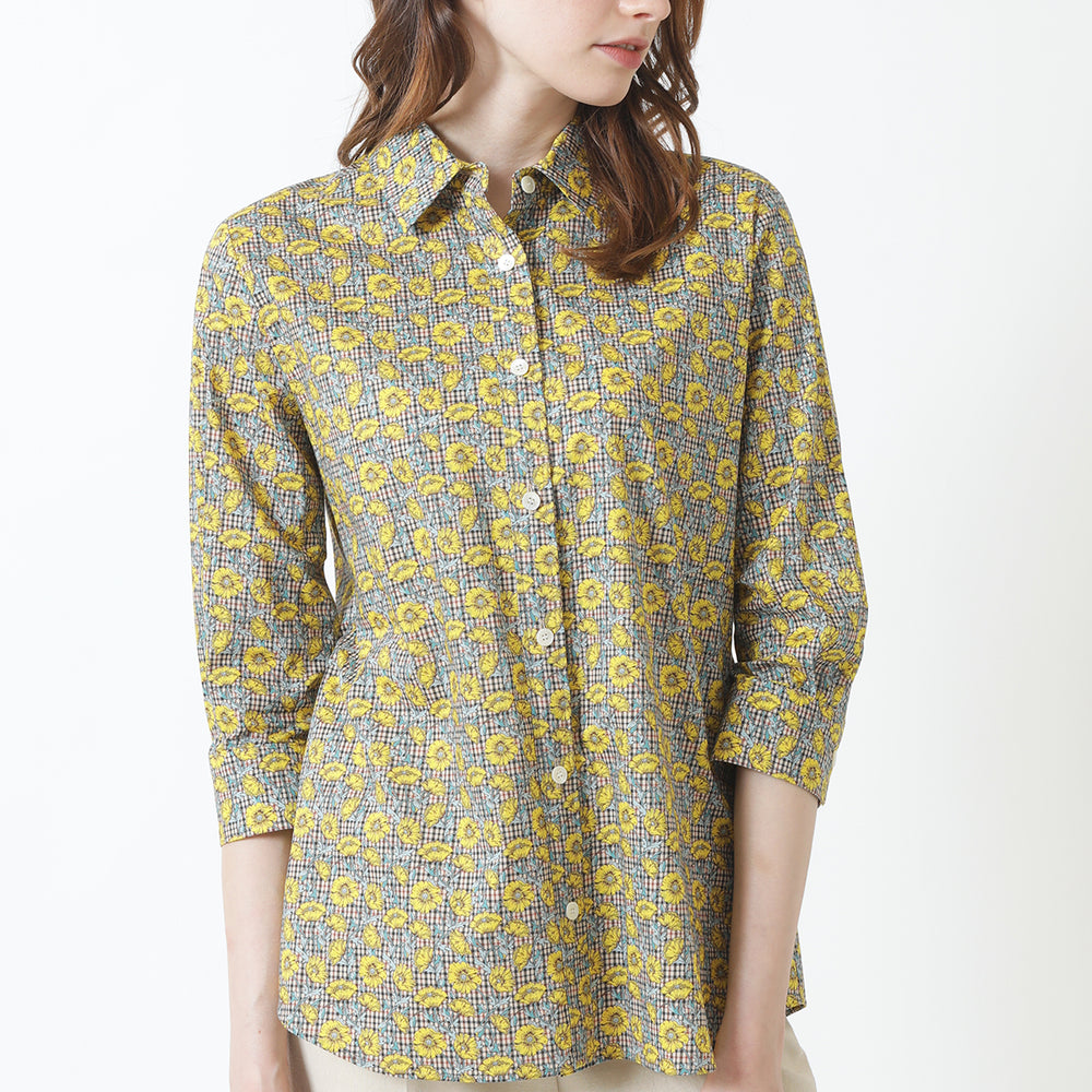 Liberty Print Relaxed Shirt Blouse