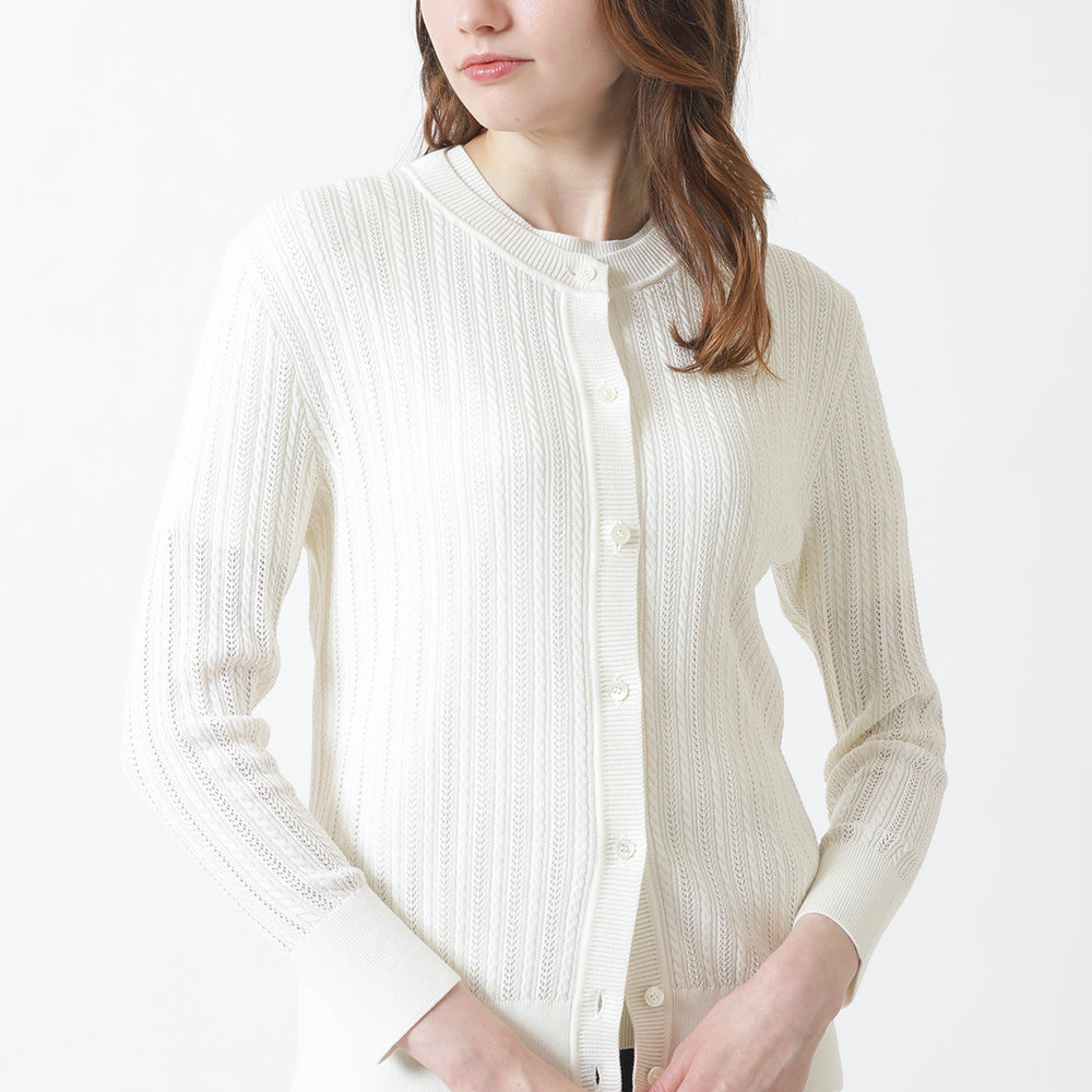 
                      
                        Mini cable Knit Cardigan
                      
                    