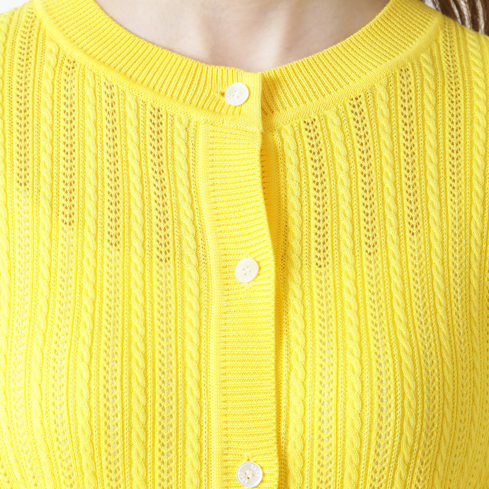 
                      
                        Mini cable Knit Cardigan
                      
                    