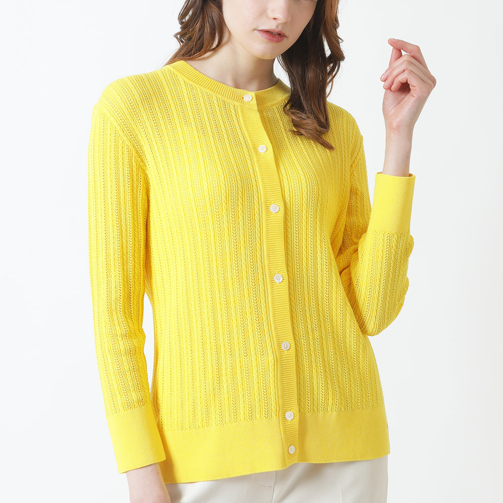 Mini cable Knit Cardigan