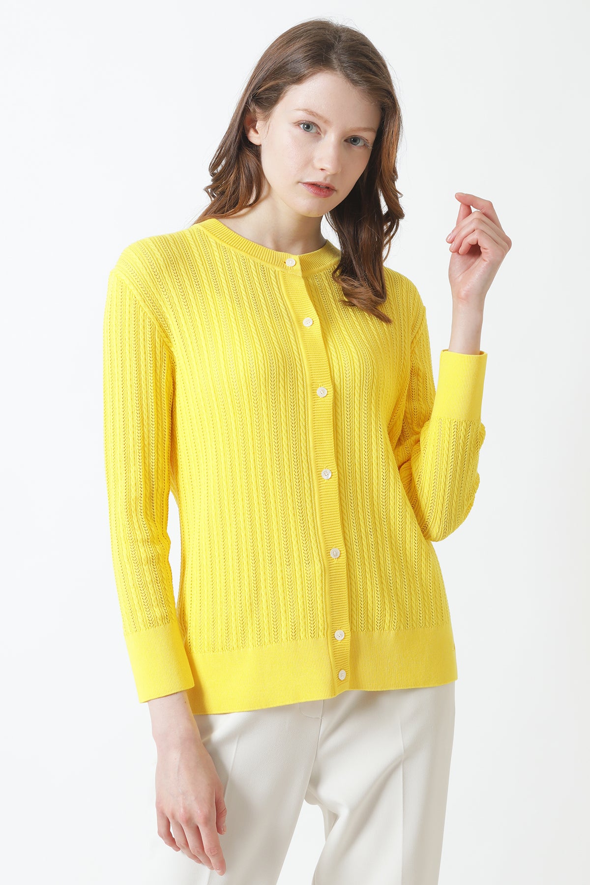 Mini cable Knit Cardigan