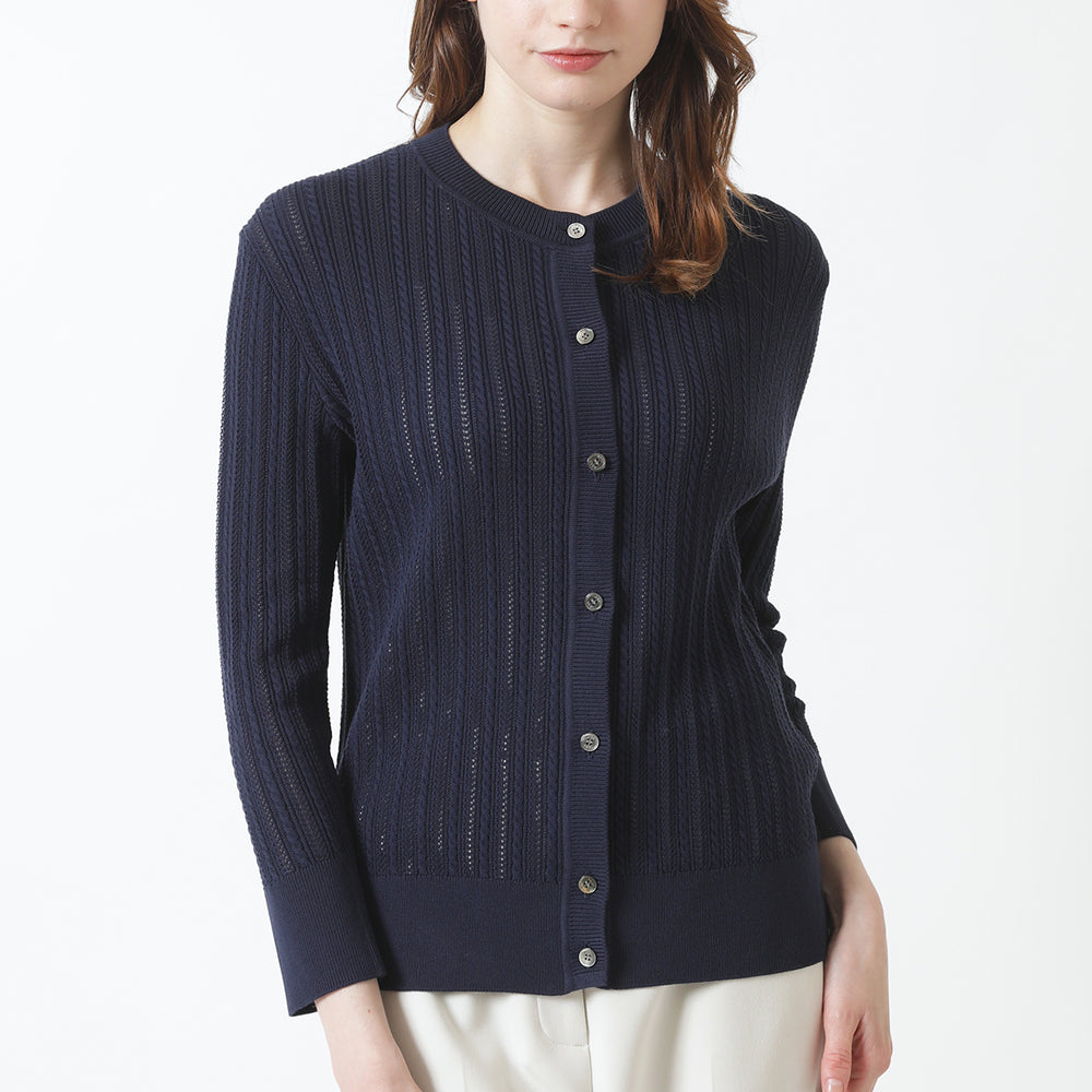 
                      
                        Mini cable Knit Cardigan
                      
                    