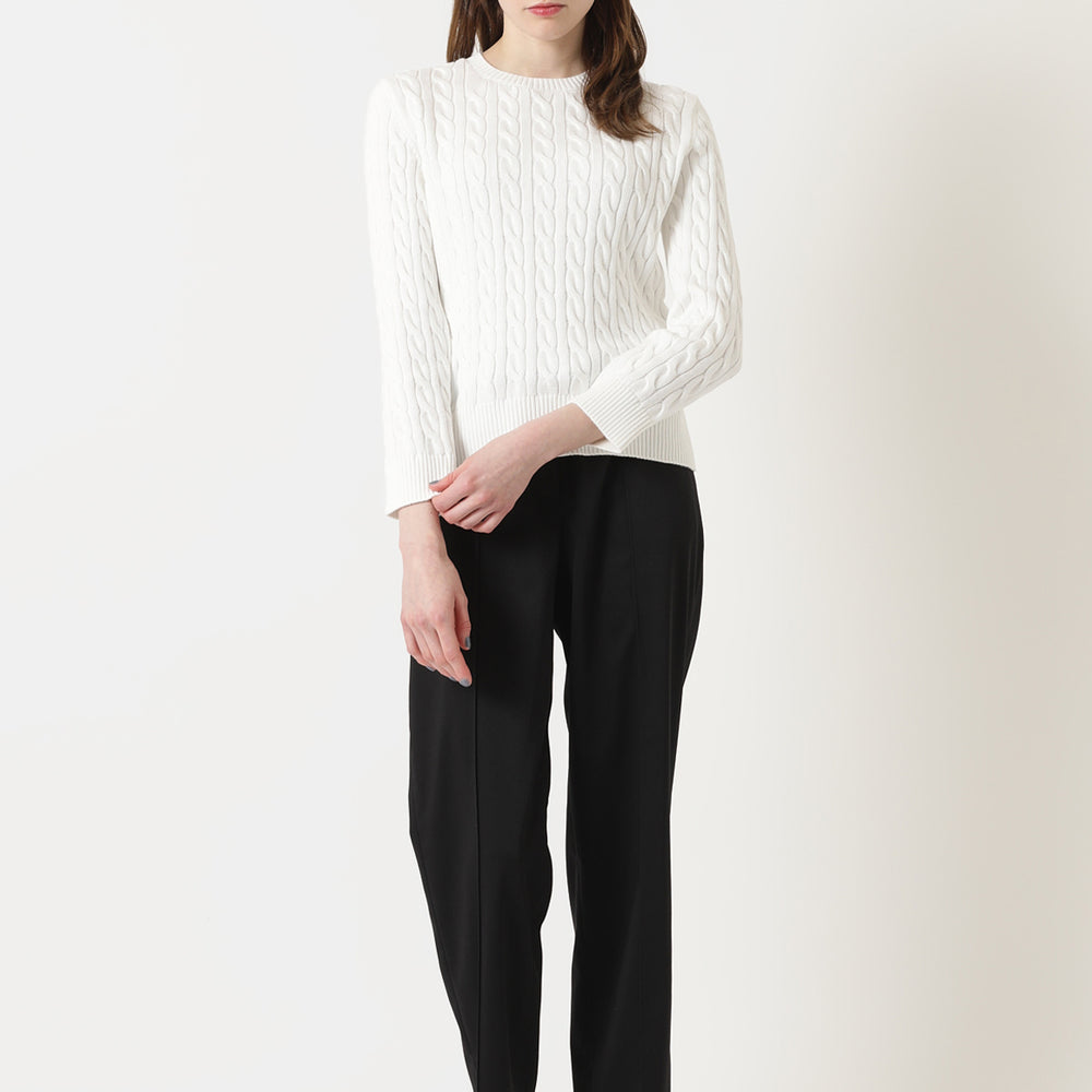 
                      
                        Straight Pants with Crease Details
                      
                    