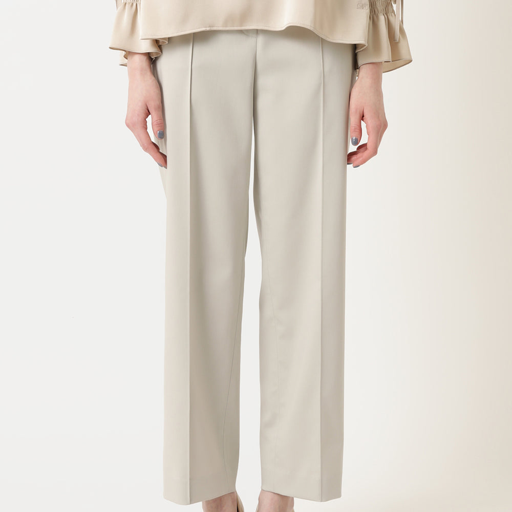 
                      
                        Straight Pants with Crease Details
                      
                    