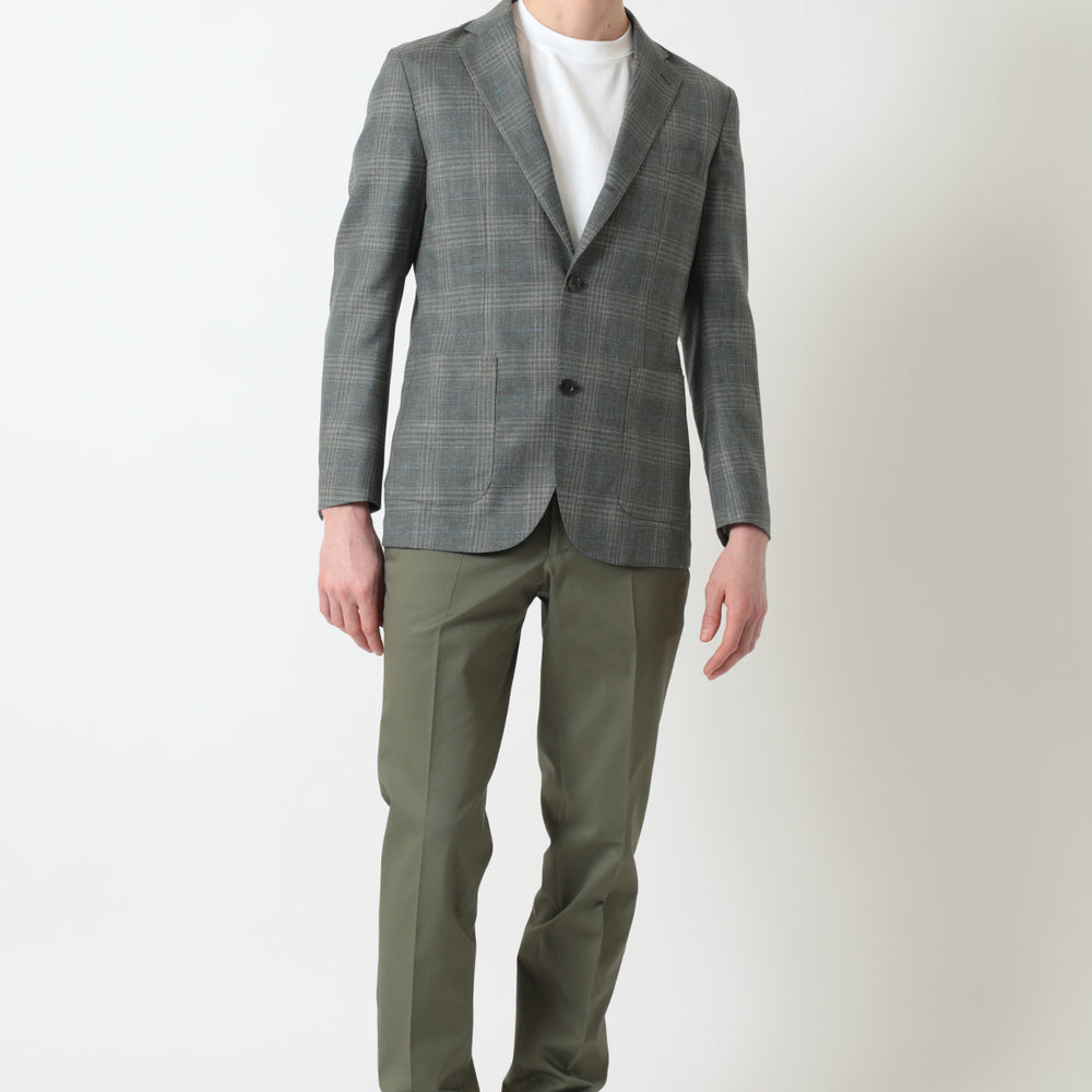 
                      
                        Glen Check Jacket Blazer
                      
                    