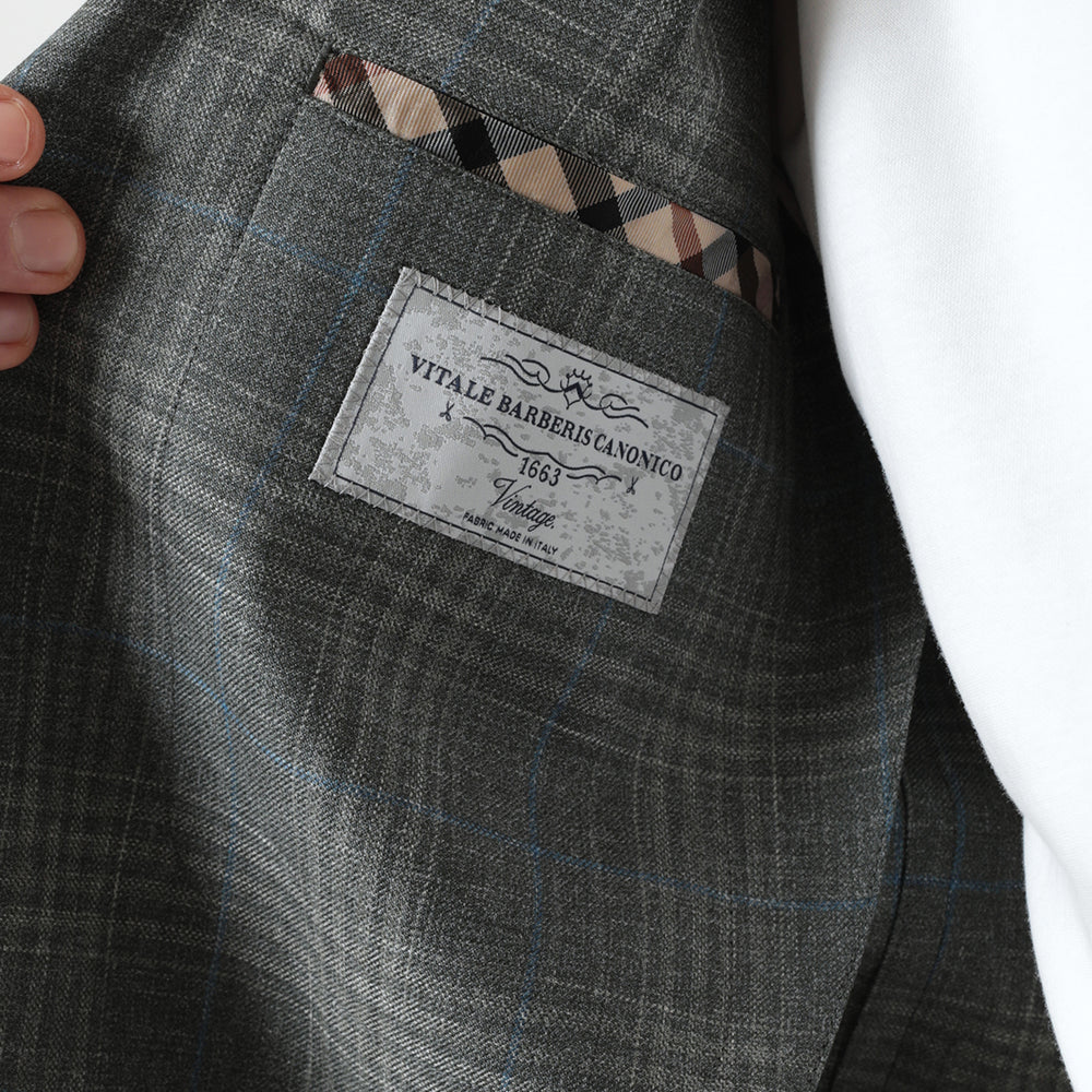 
                      
                        Glen Check Jacket Blazer
                      
                    