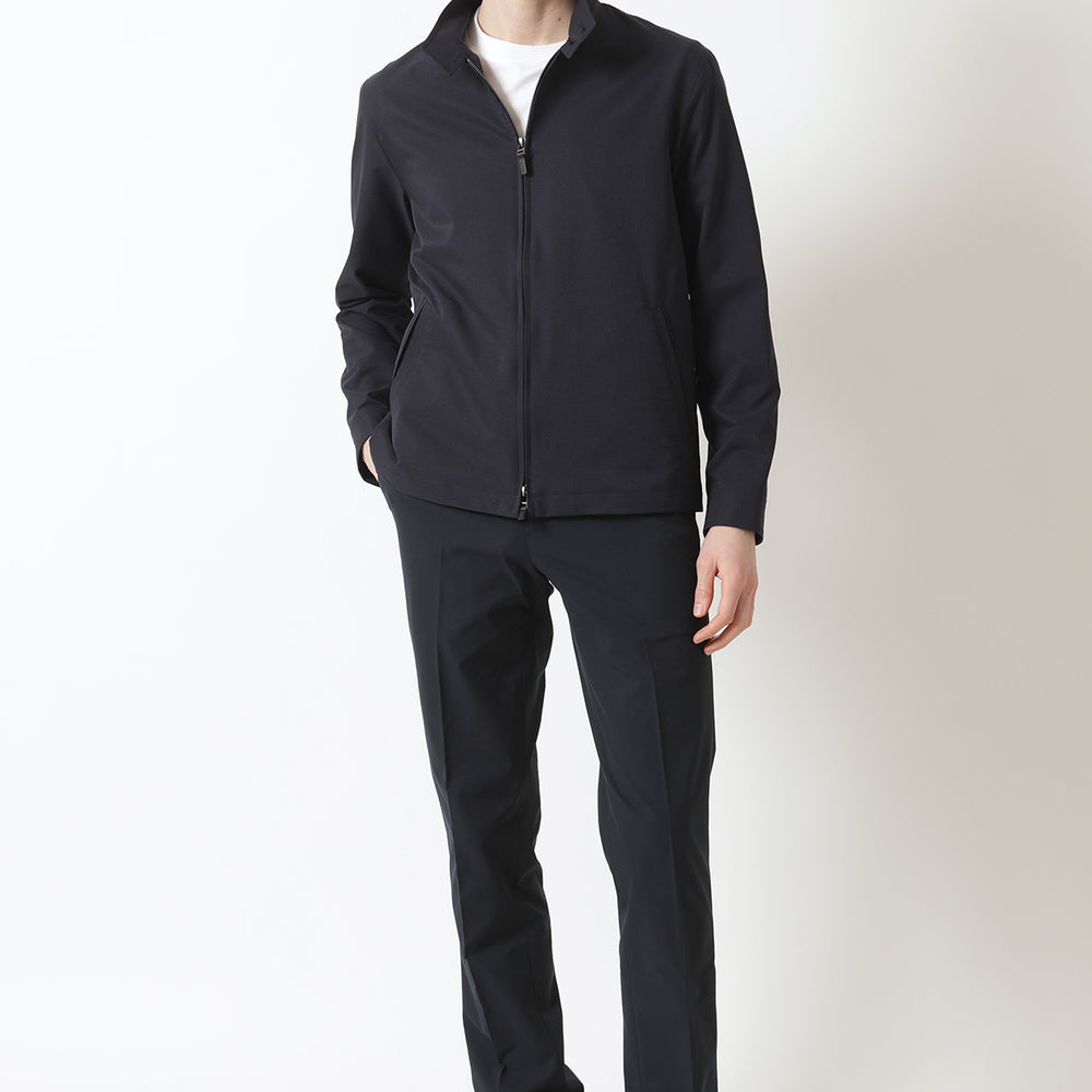
                      
                        Stand Collar Zip Jacket
                      
                    