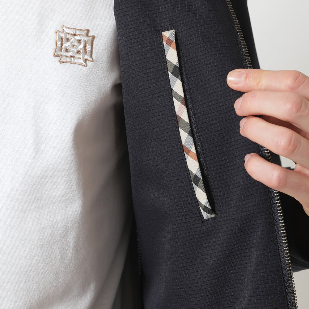 
                      
                        Stand Collar Zip Jacket
                      
                    
