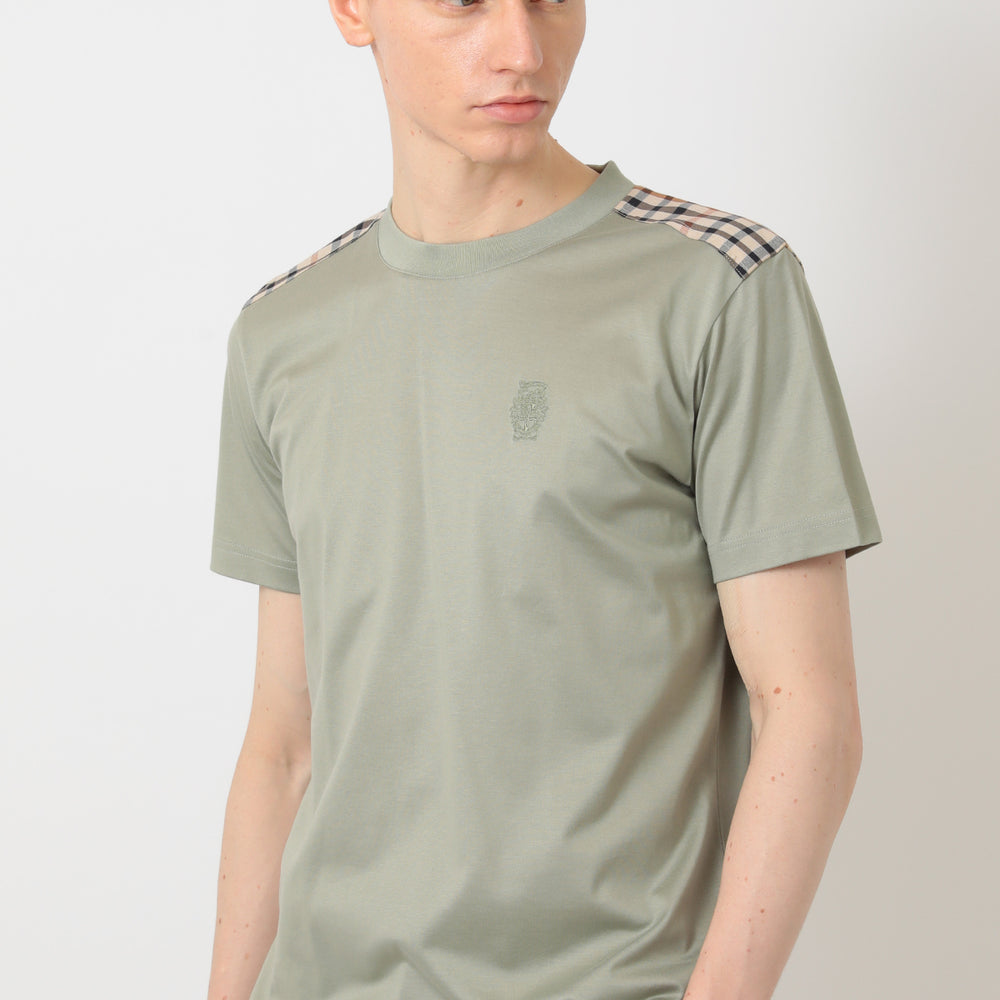 House Check Patch T-Shirt