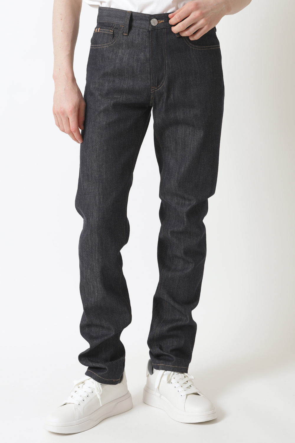 Straight Denim Pants