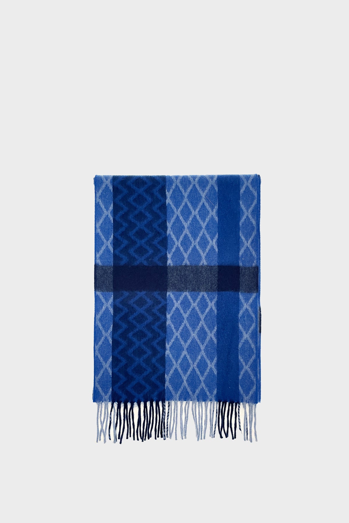 Geo Check Scarf