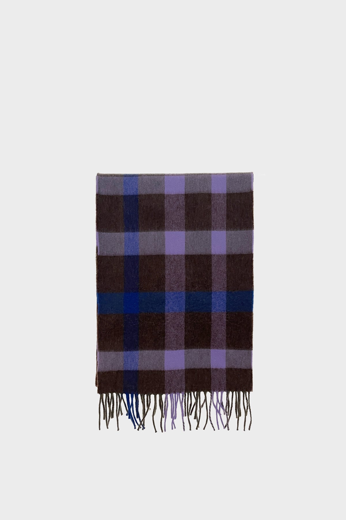 Large House Check Scarf