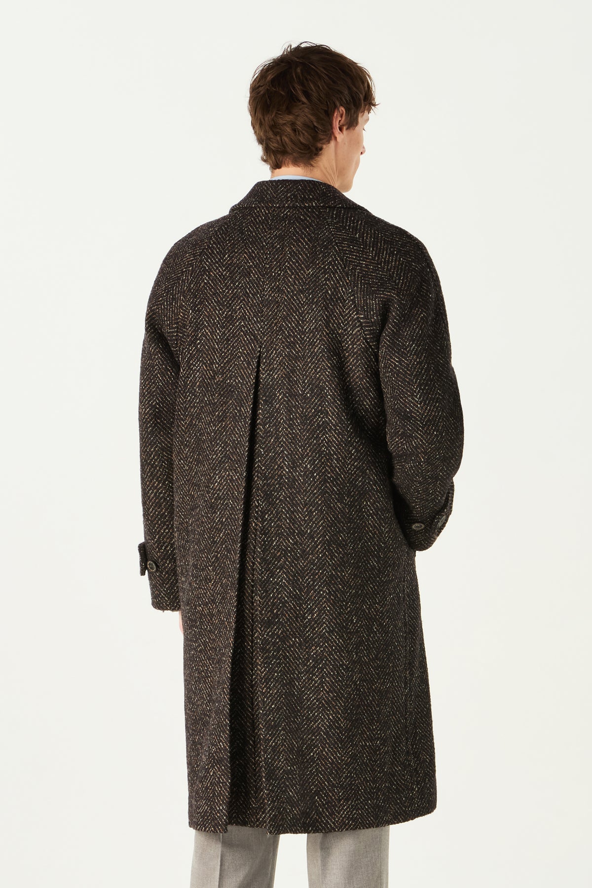 Kensington Herringbone Overcoat