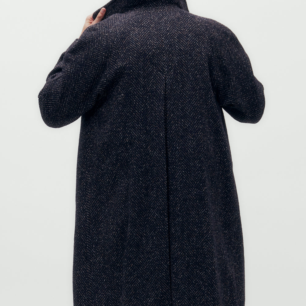 Kensington Herringbone Overcoat