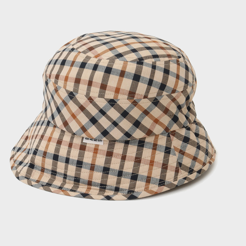 
                      
                        House Check Bucket Hat
                      
                    