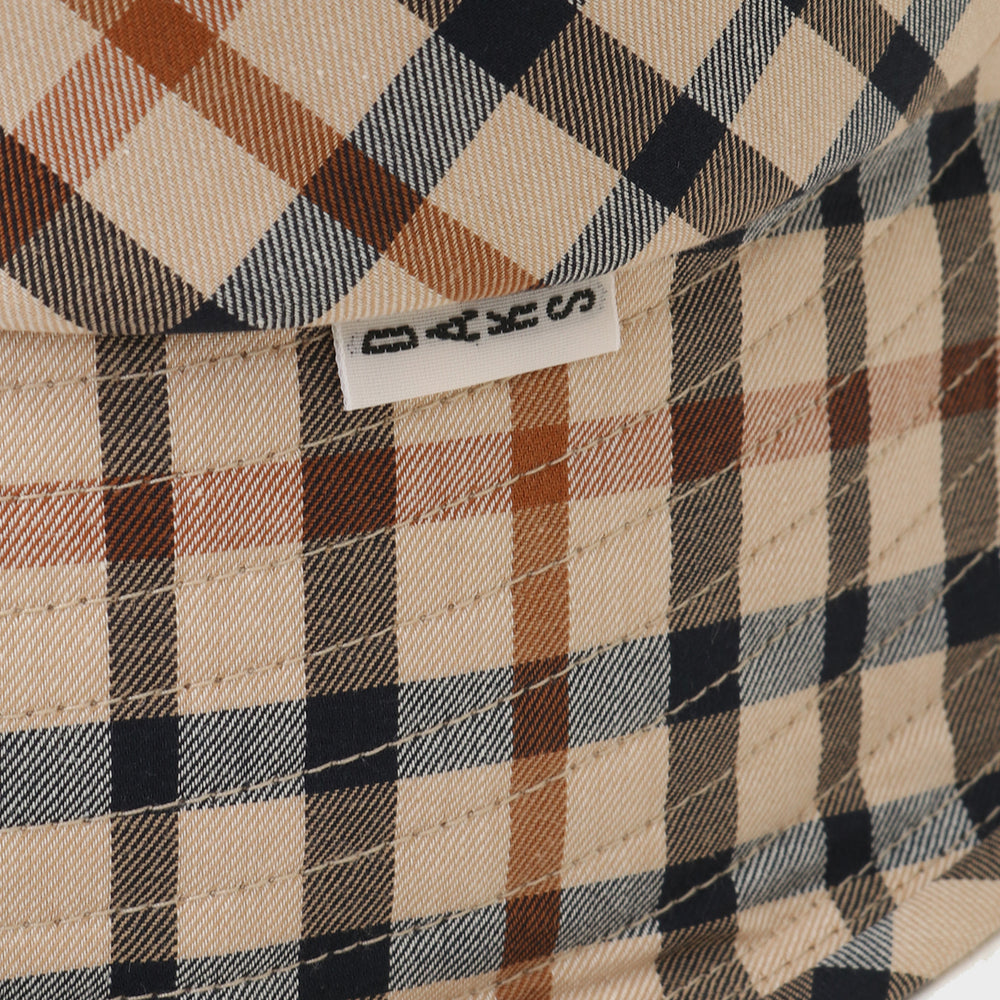 
                      
                        House Check Bucket Hat
                      
                    