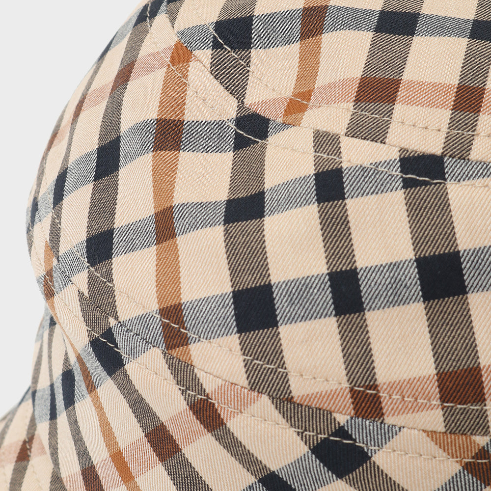 
                      
                        House Check Bucket Hat
                      
                    