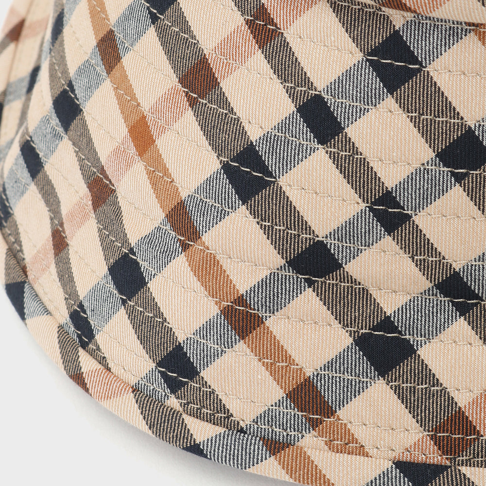 
                      
                        House Check Bucket Hat
                      
                    