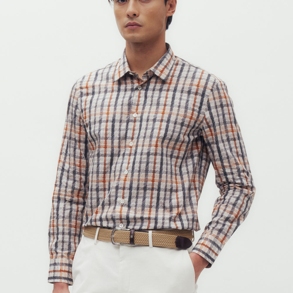 Pencil Check Shirt