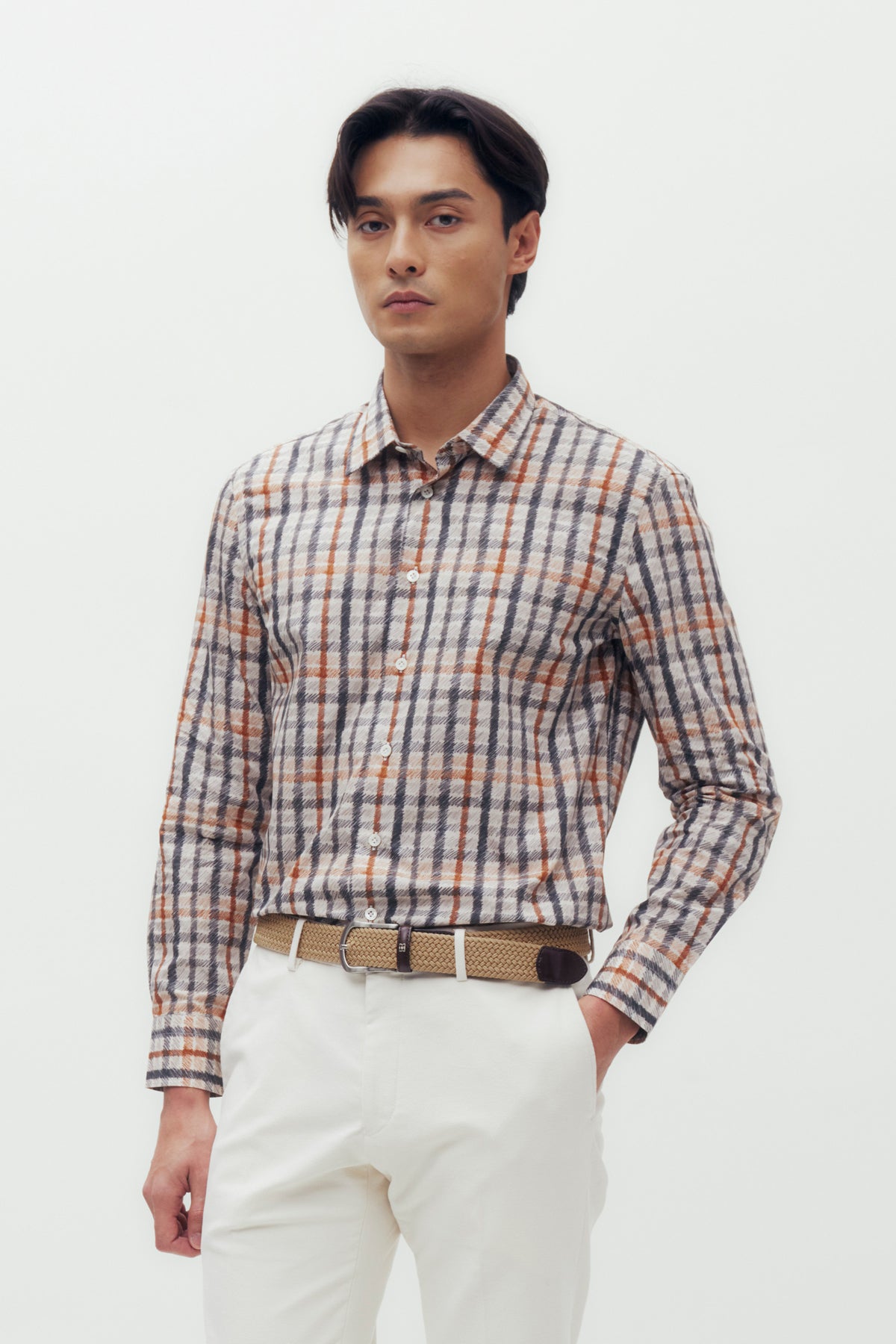 Pencil Check Shirt