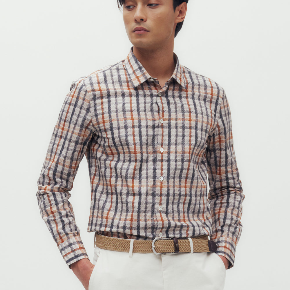 
                      
                        Pencil Check Shirt
                      
                    