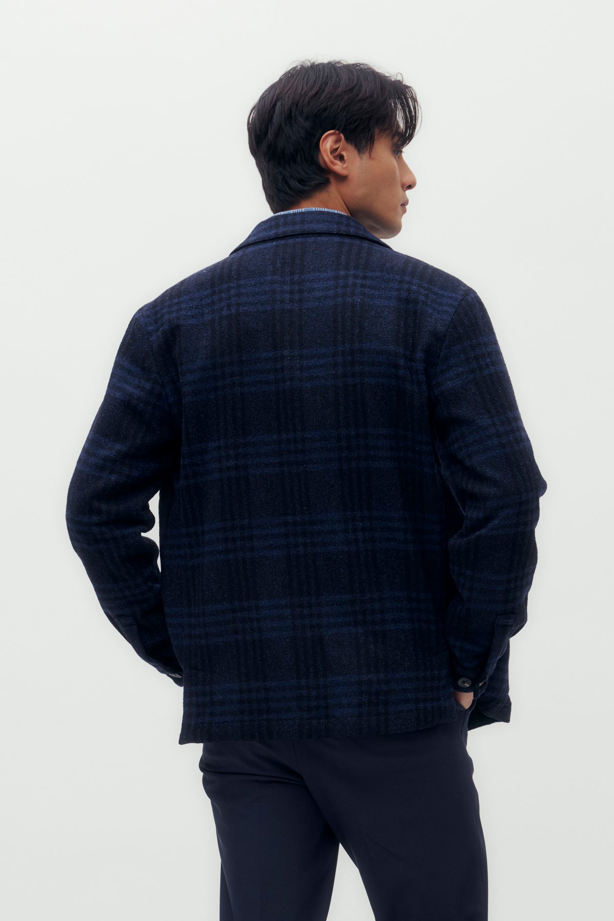 Glen Check Flannel Shirt